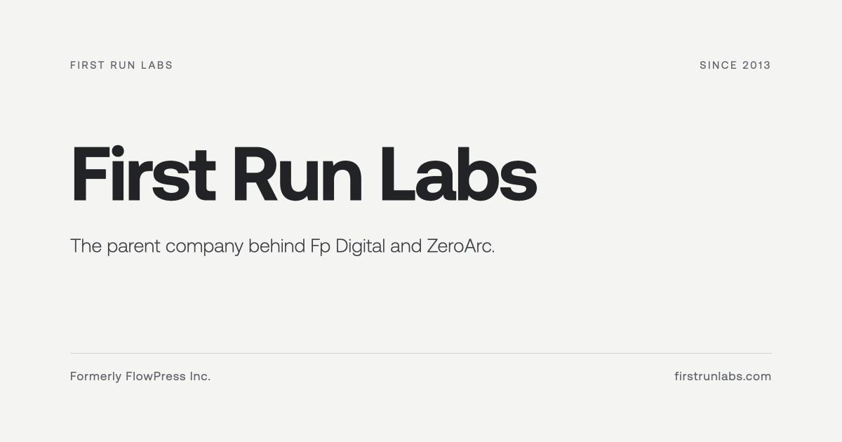 First Run Labs
